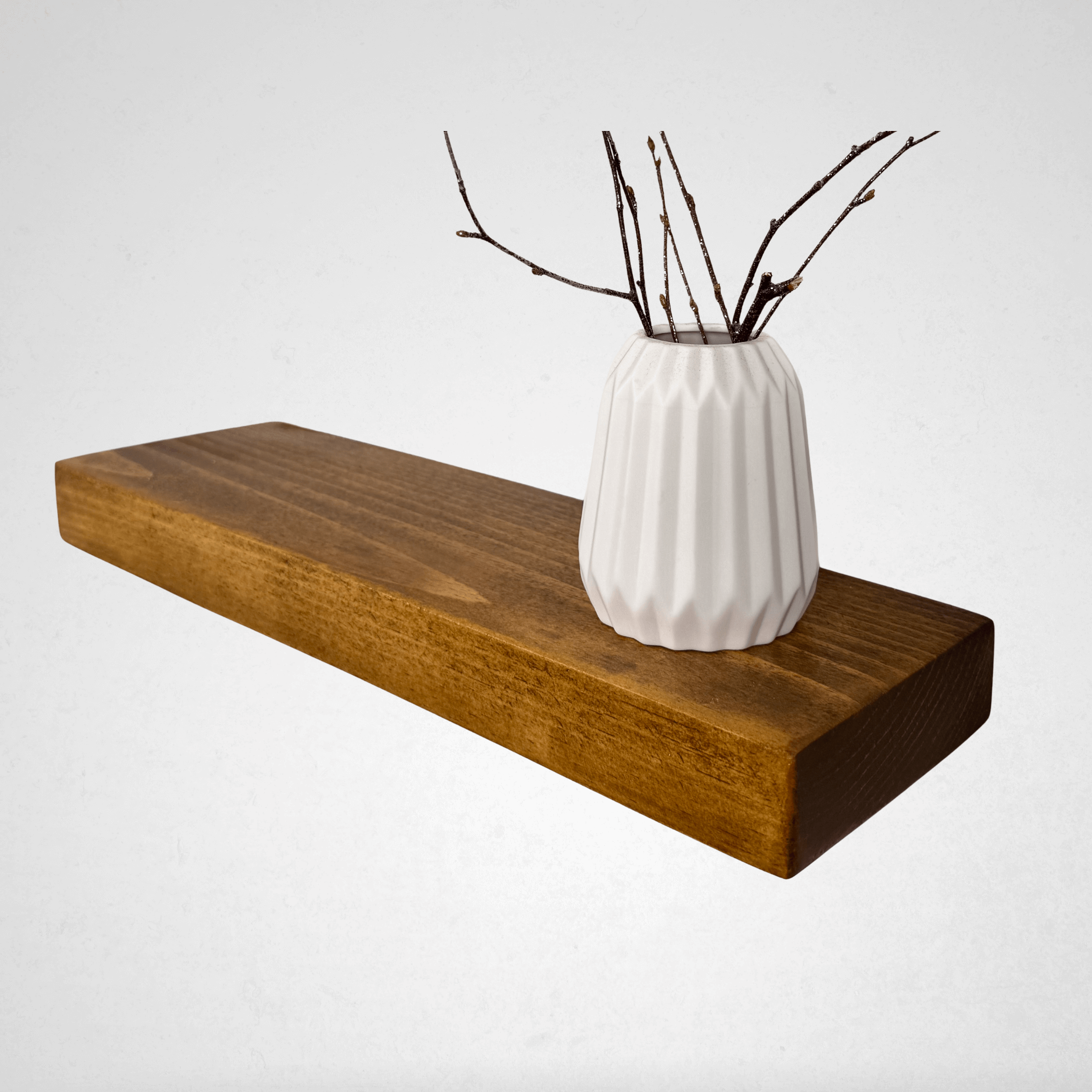 Pine Floating Shelves