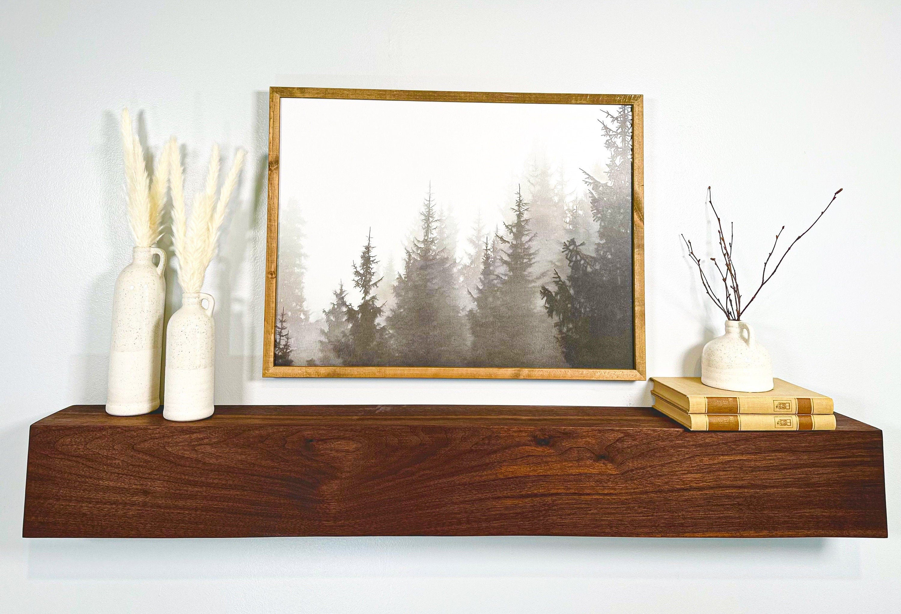 Black Walnut Mantel