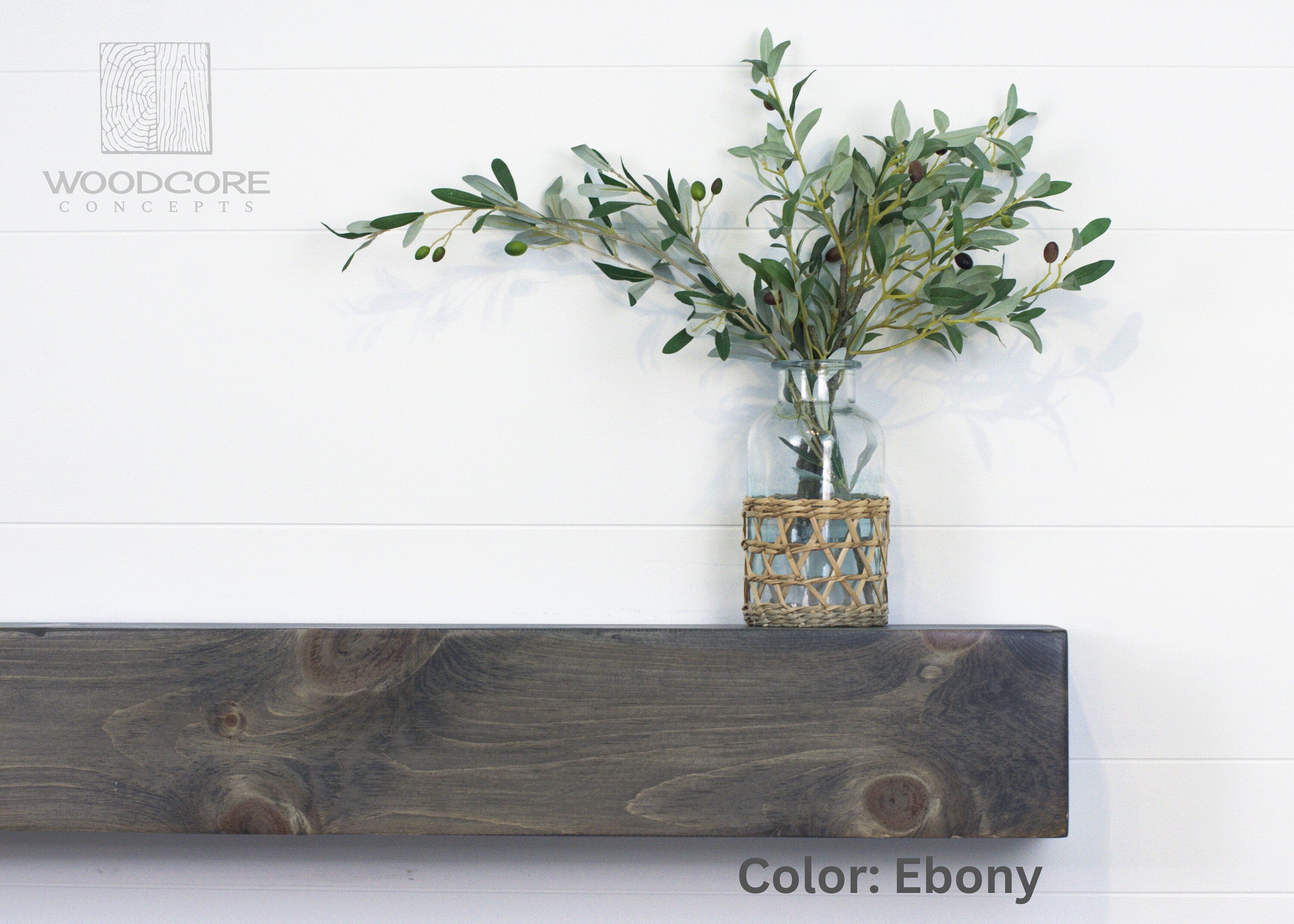 Rustic Fireplace Mantel