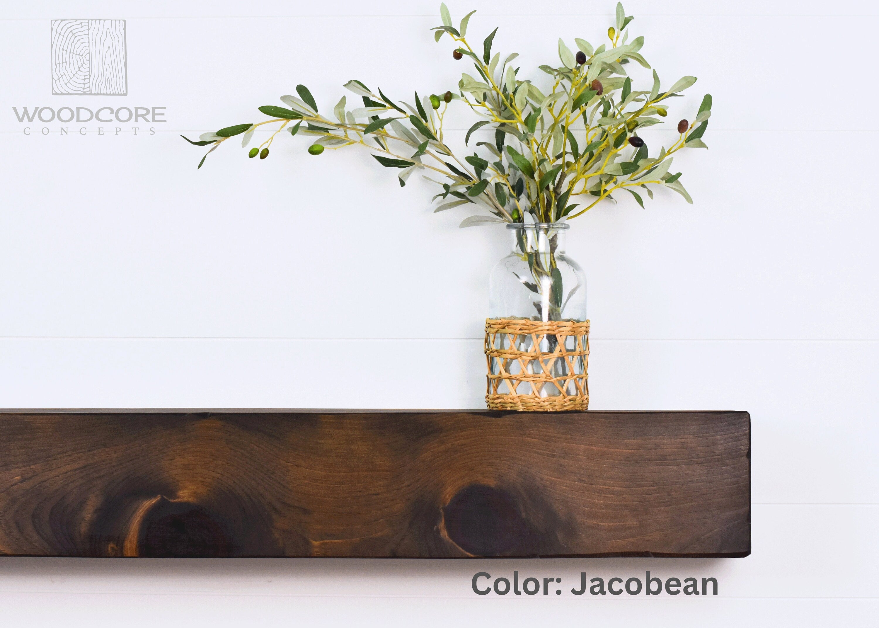 Rustic Fireplace Mantel