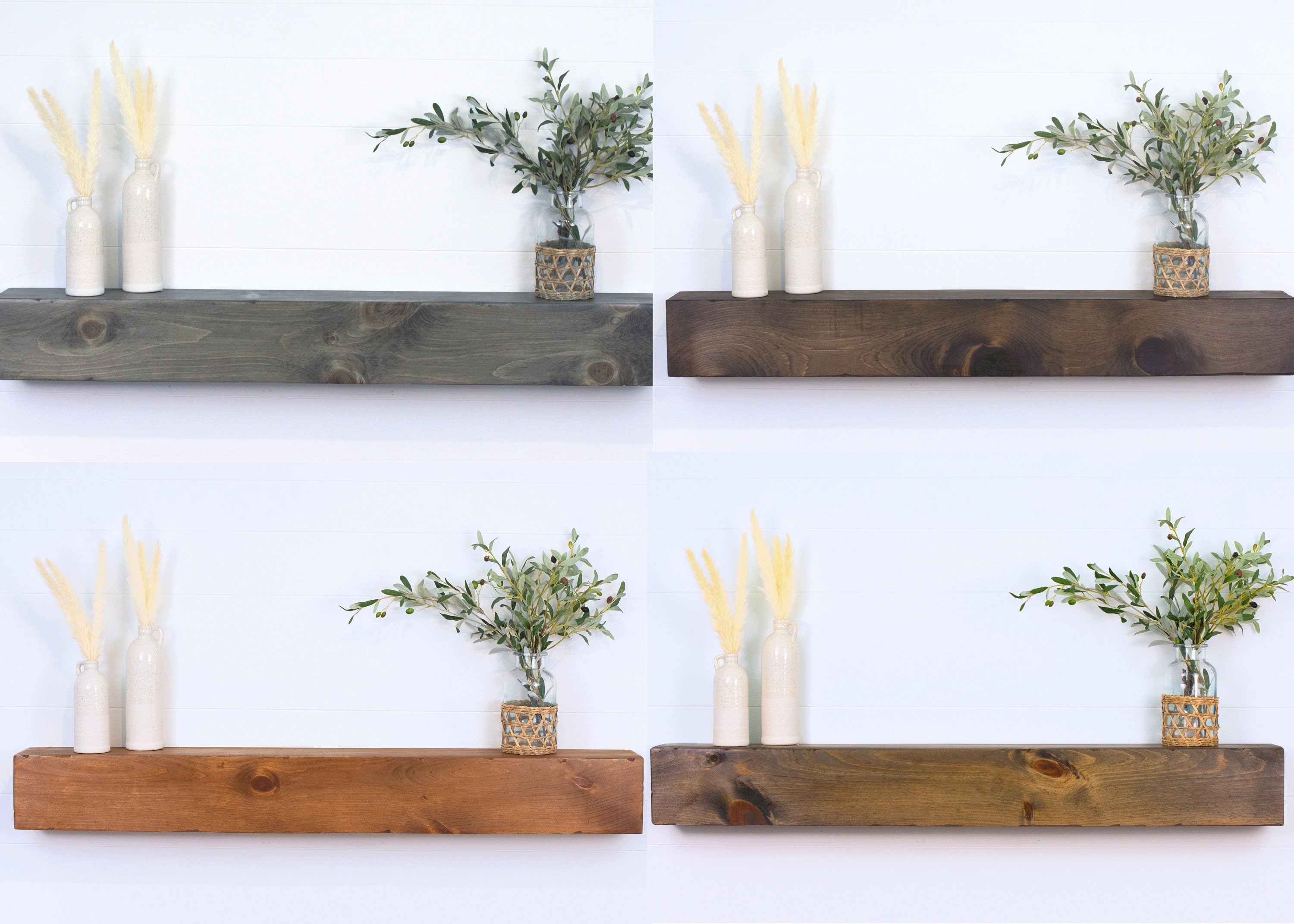 Rustic Fireplace Mantel