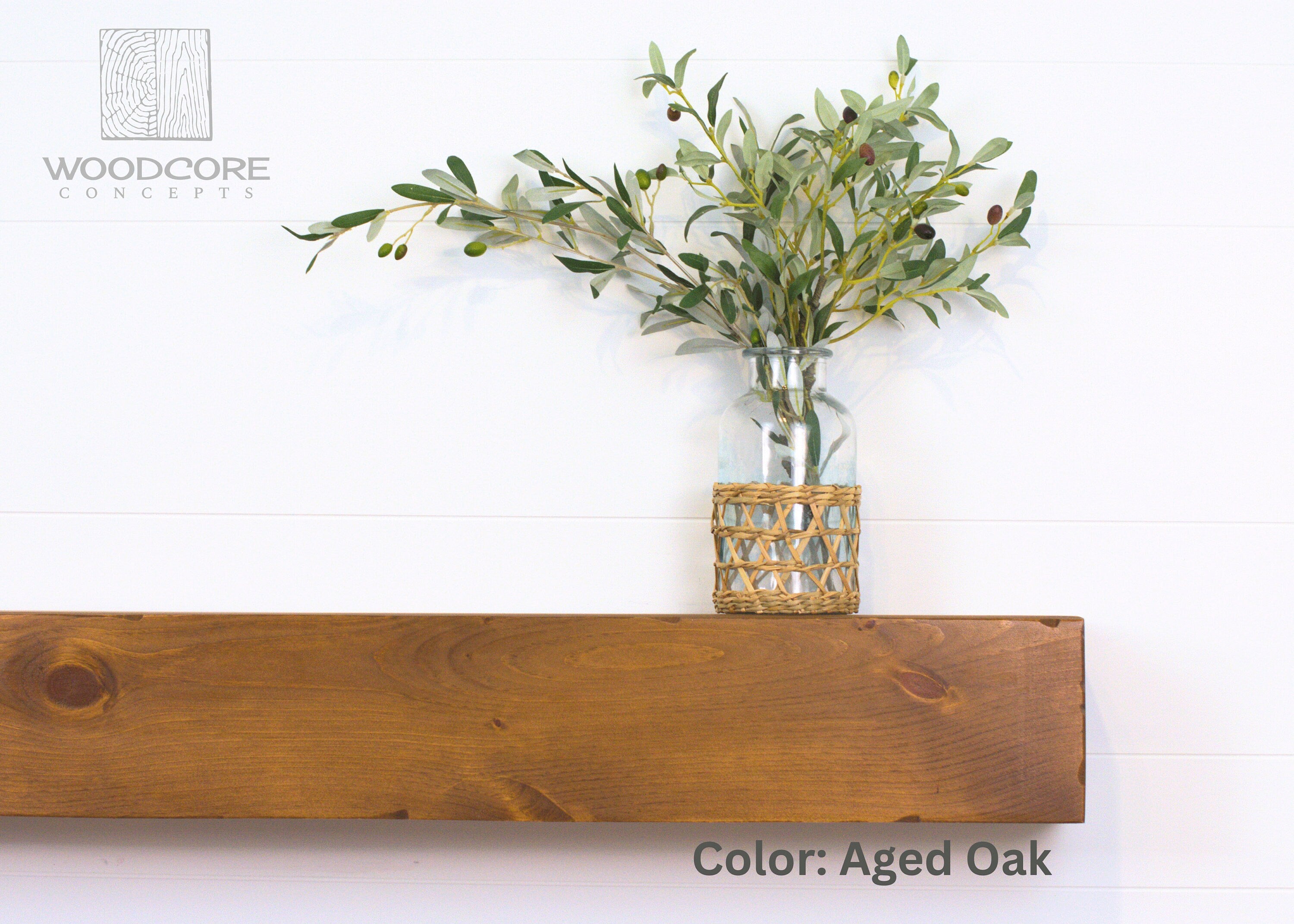 Rustic Fireplace Mantel