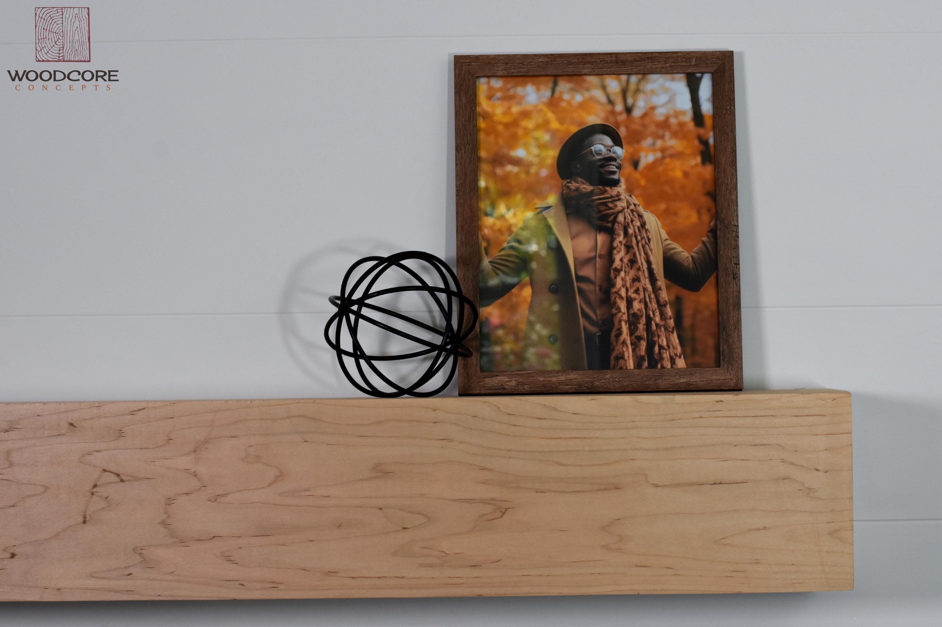 Maple Fireplace Mantel