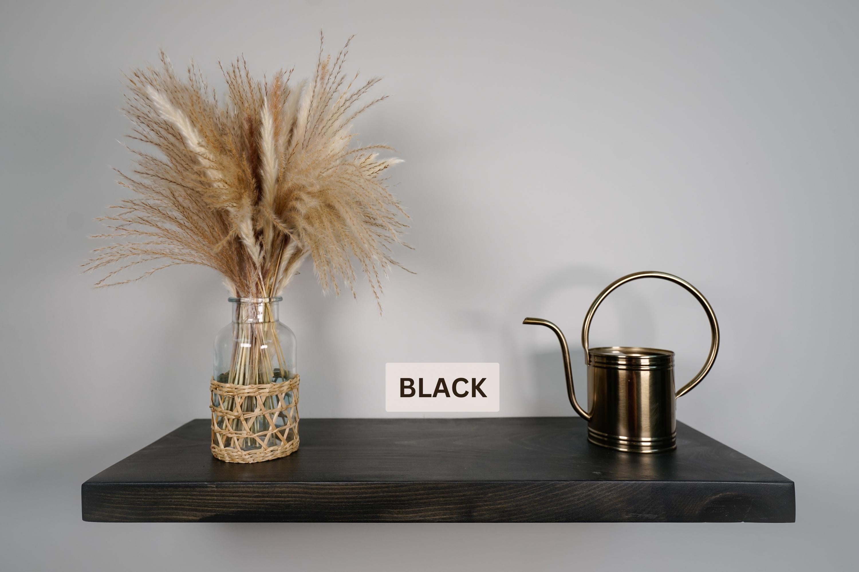 Pine Floating Shelves