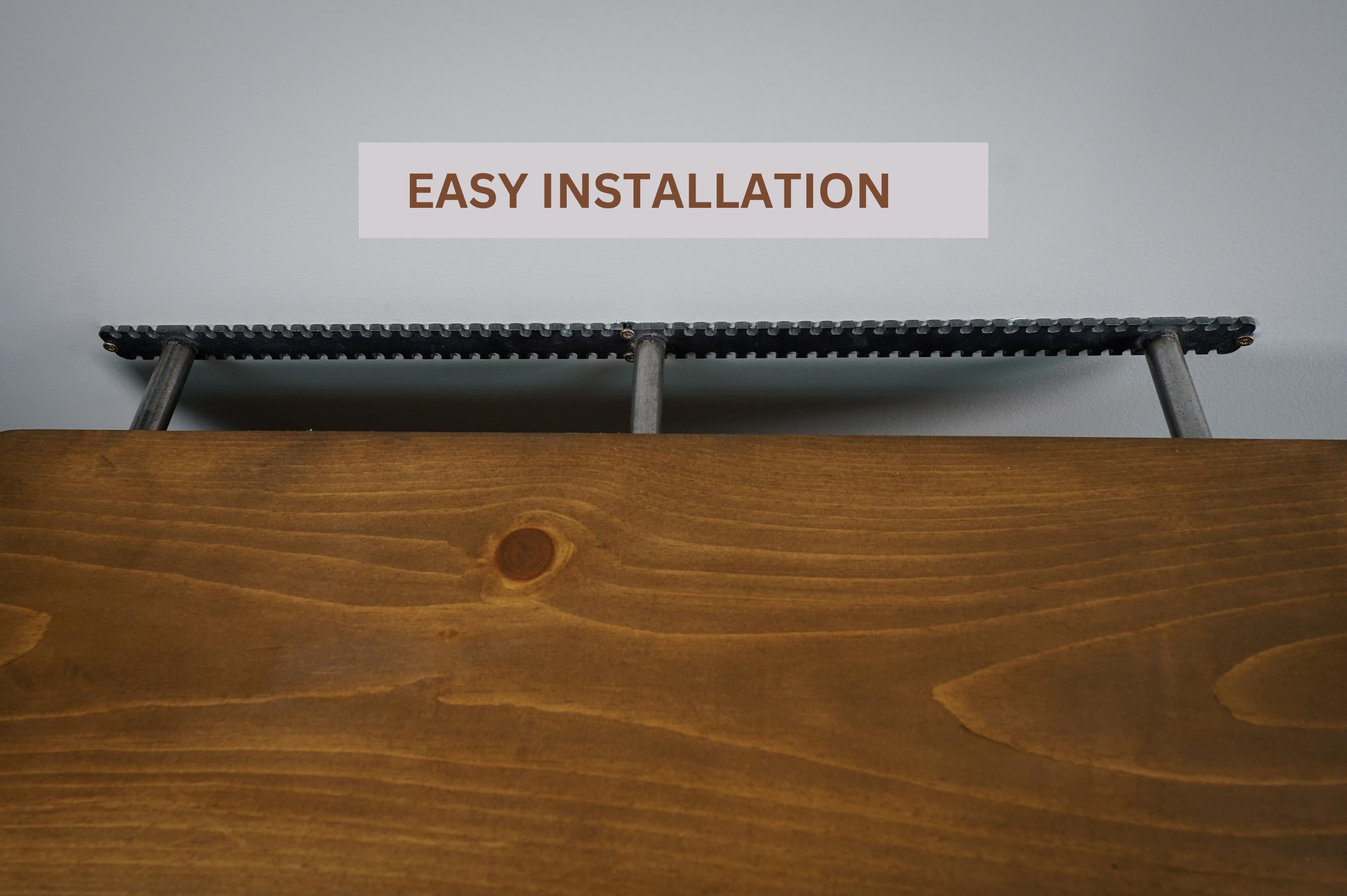 Pine Floating Shelves