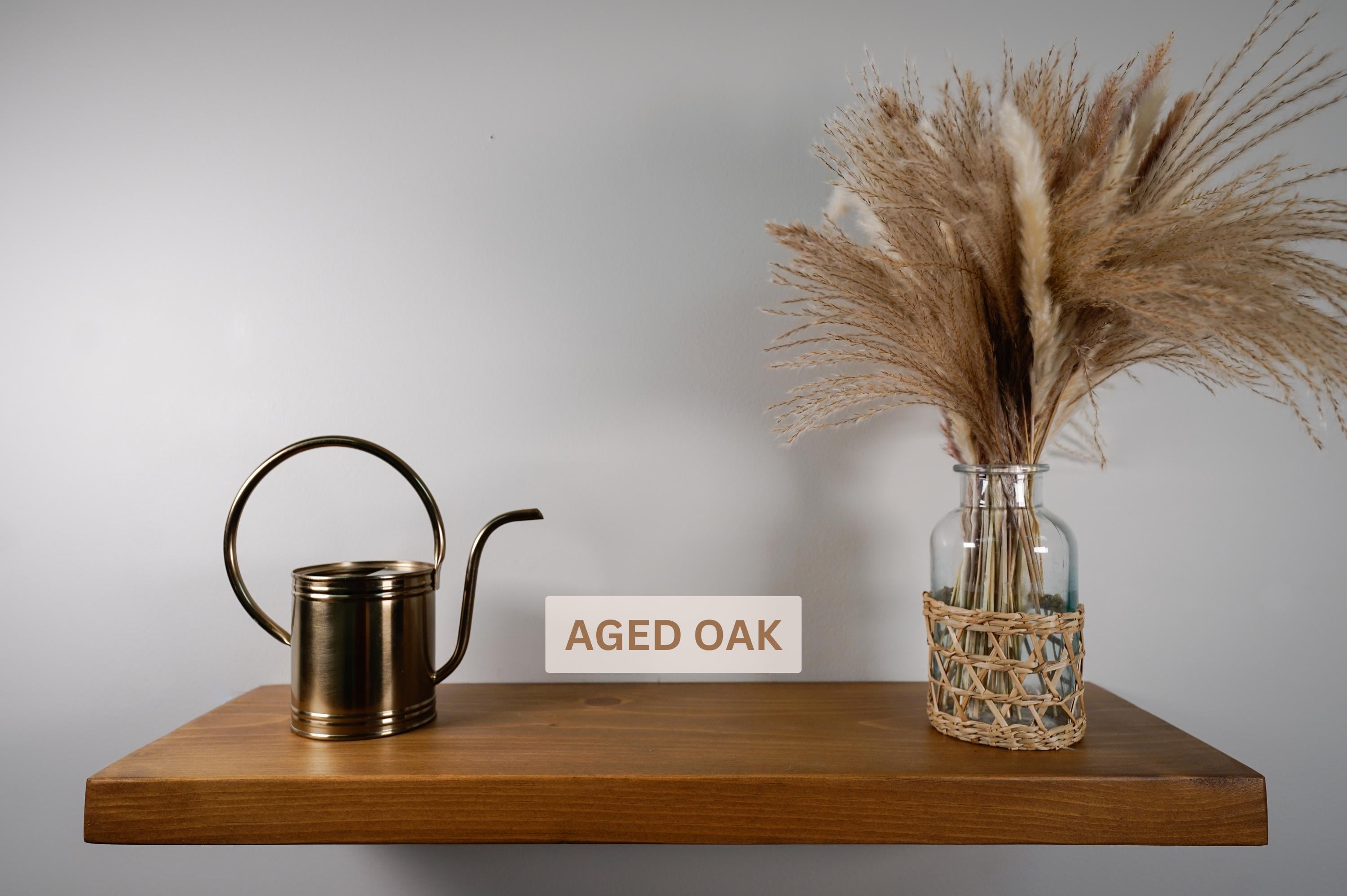 Pine Floating Shelves