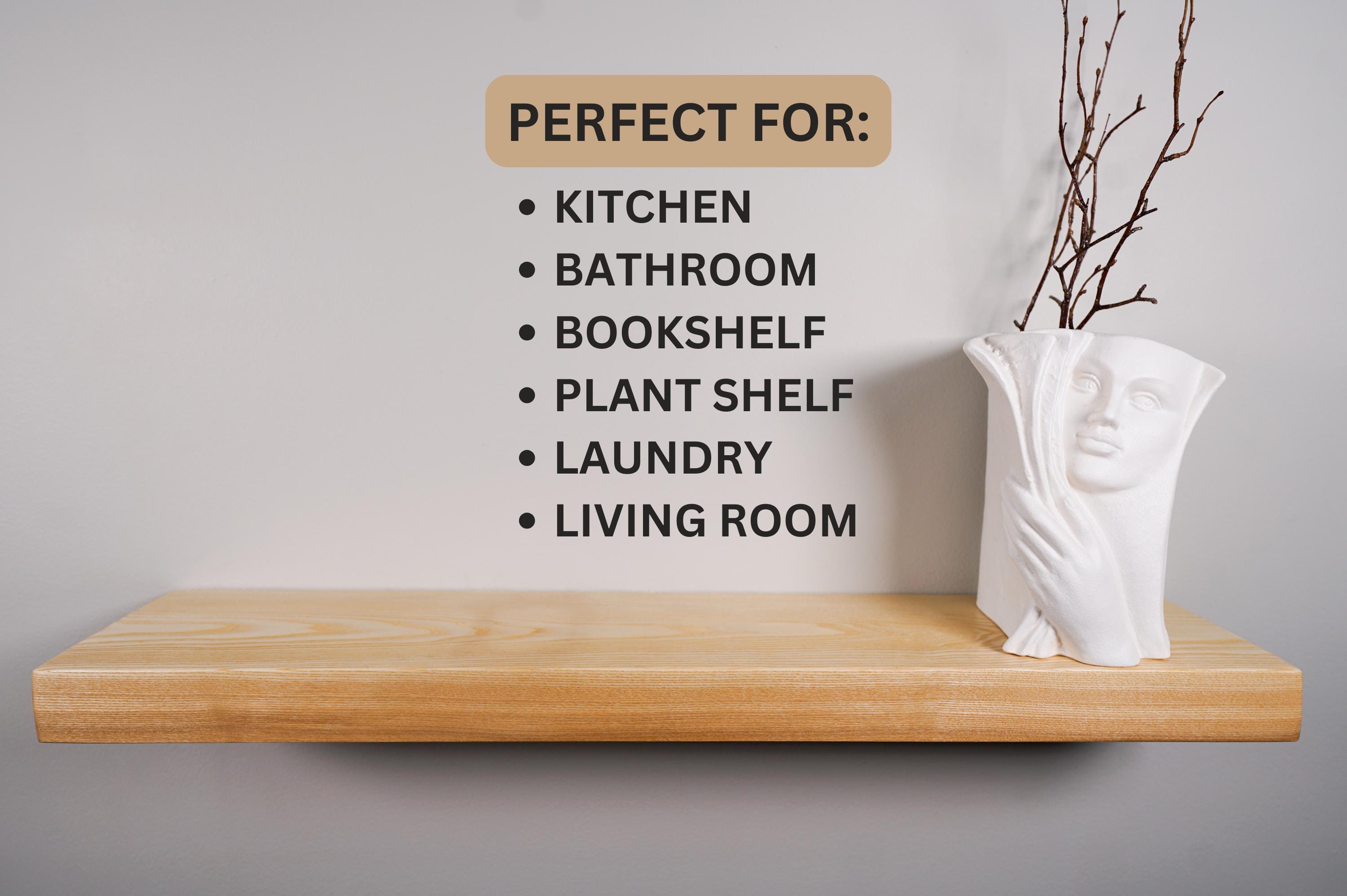 Ash Floating Shelves