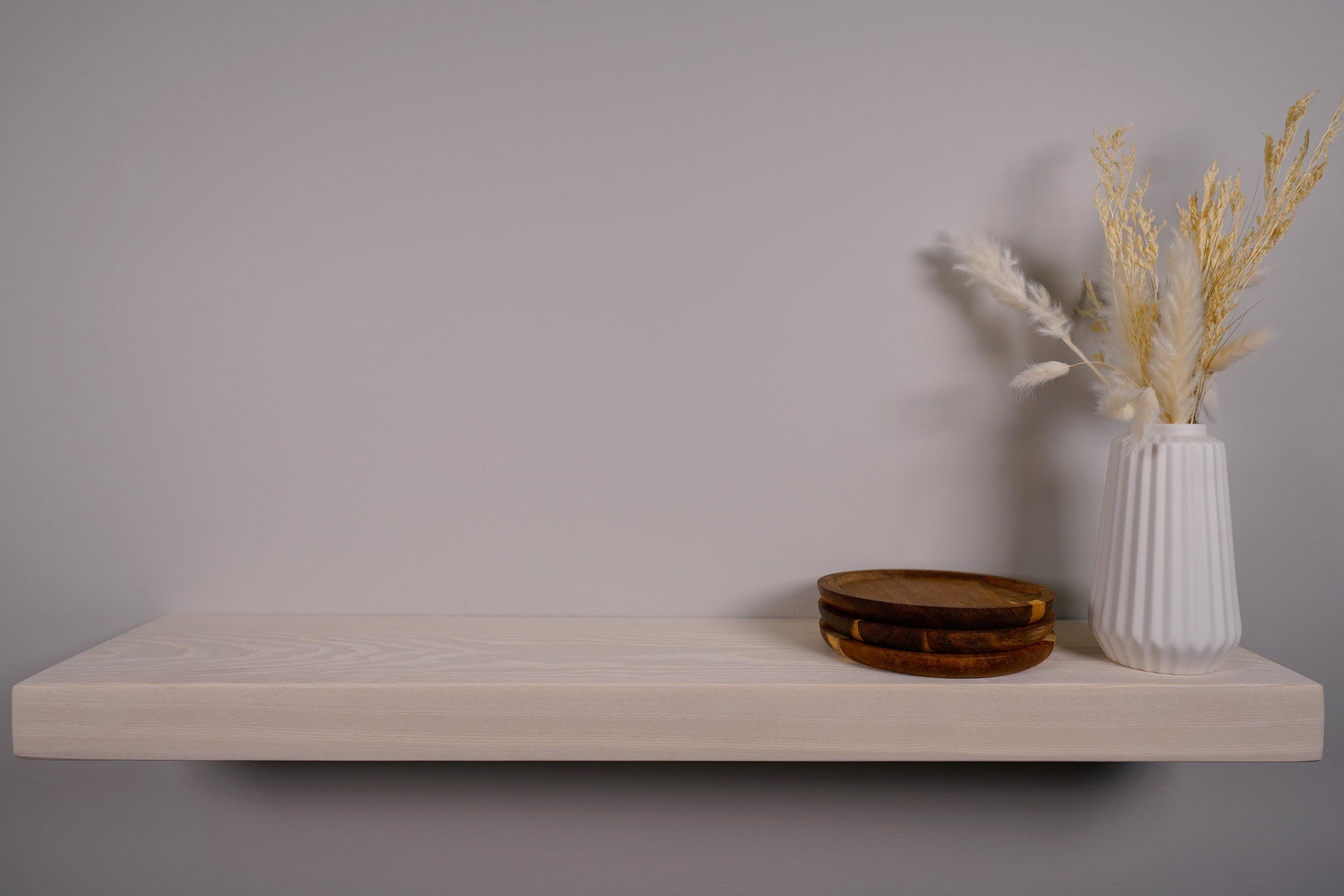 Ash Floating Shelves