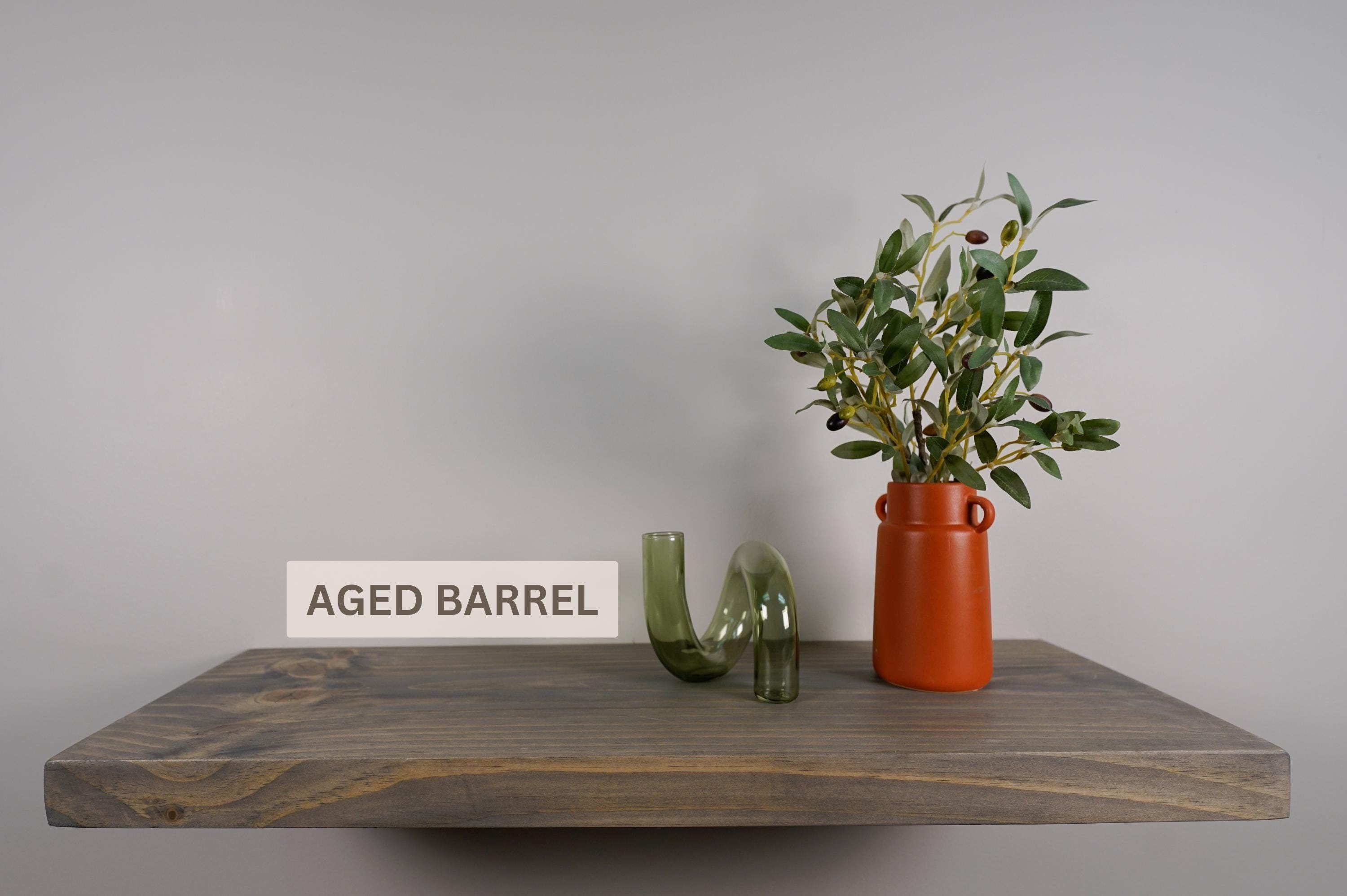 Pine Floating Shelves