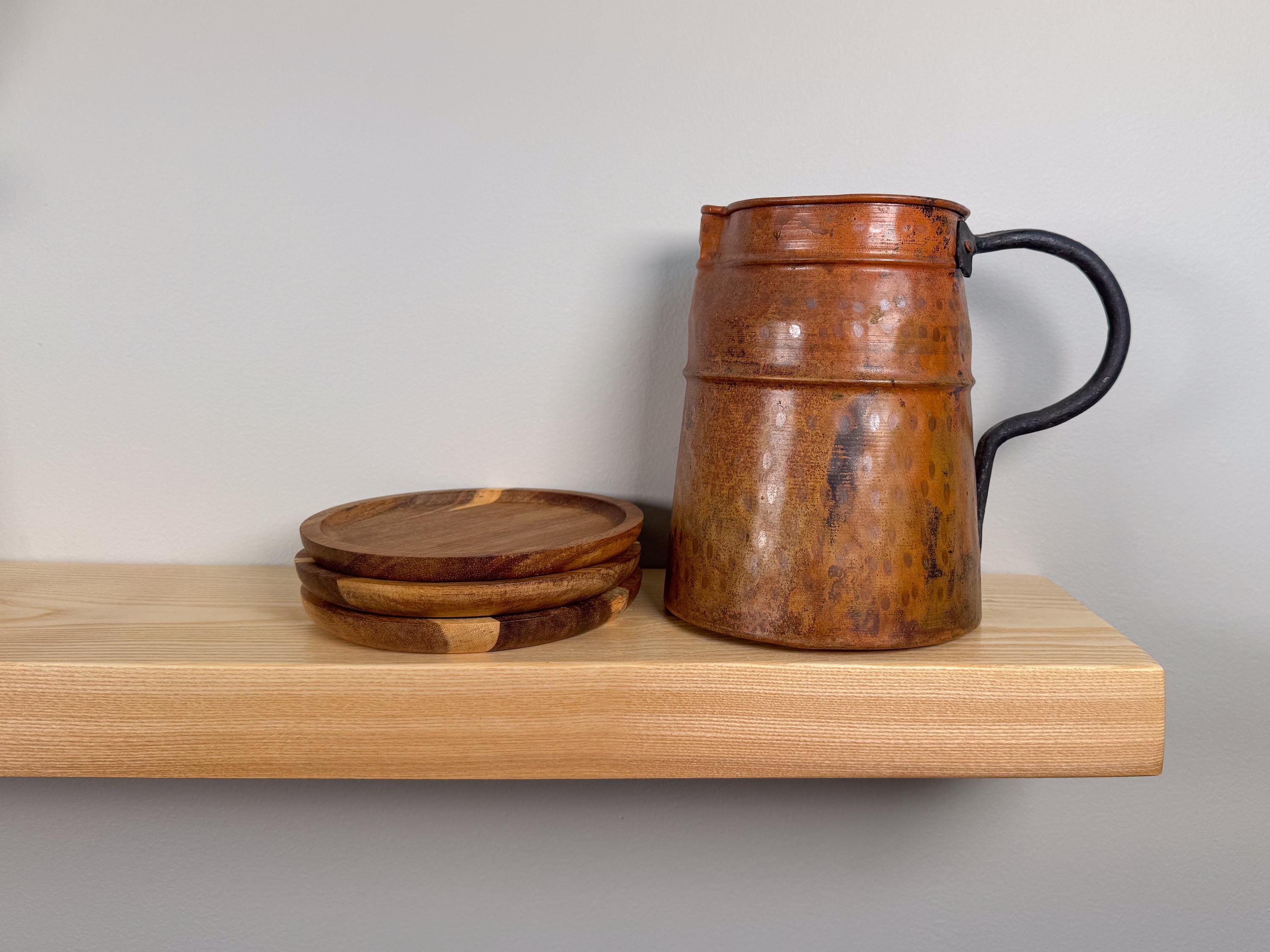 Ash Floating Shelves