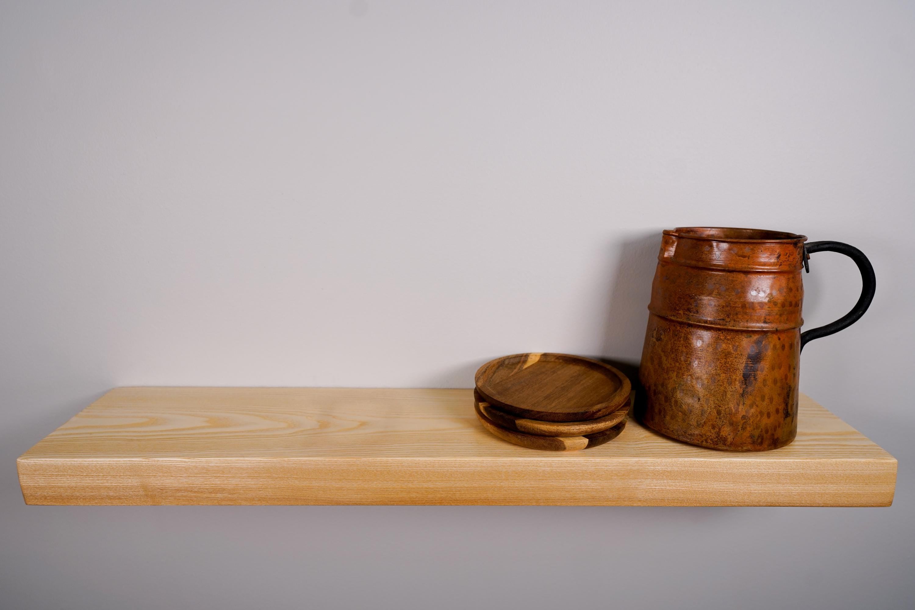 Ash Floating Shelves
