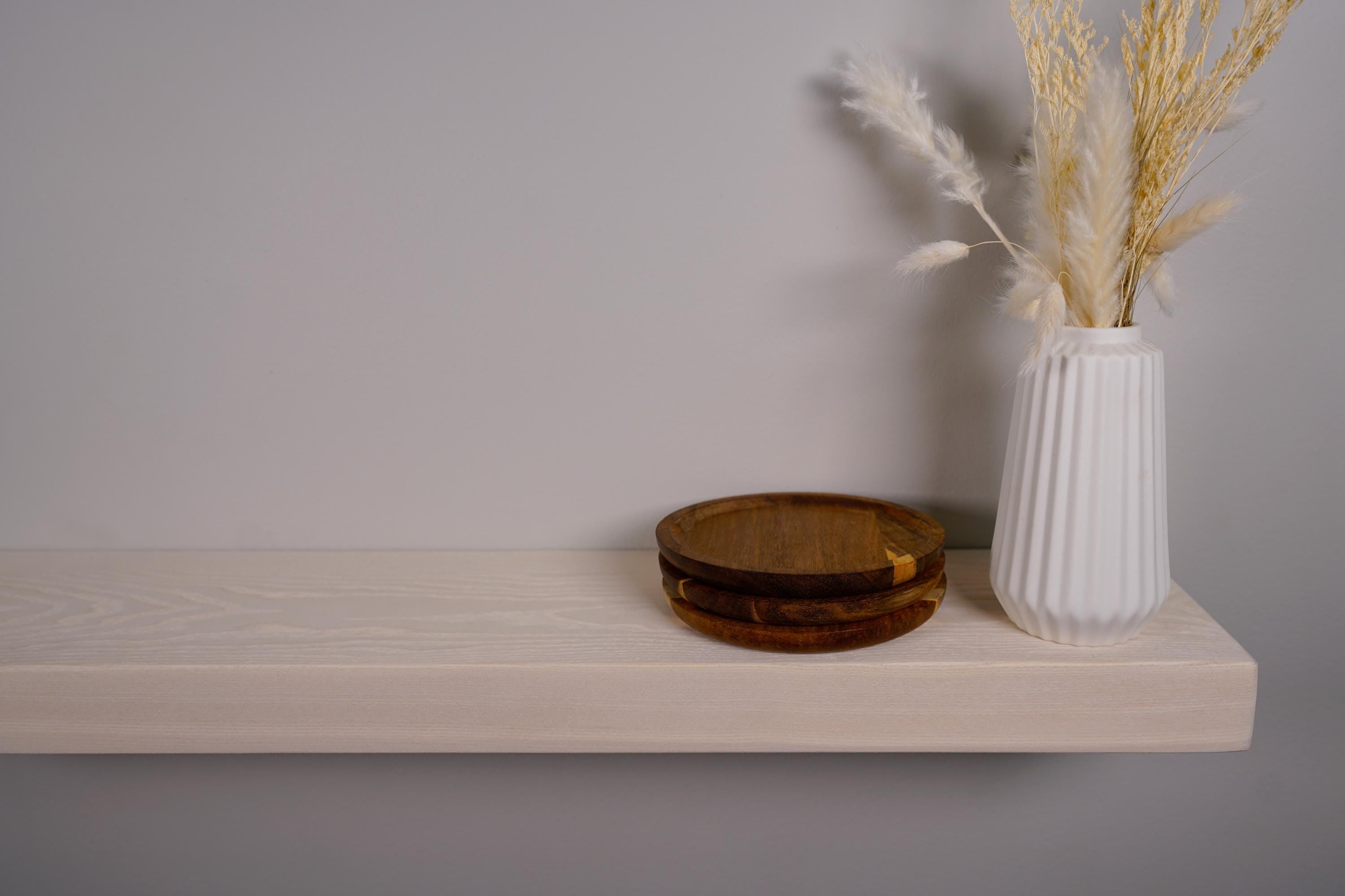 Ash Floating Shelves