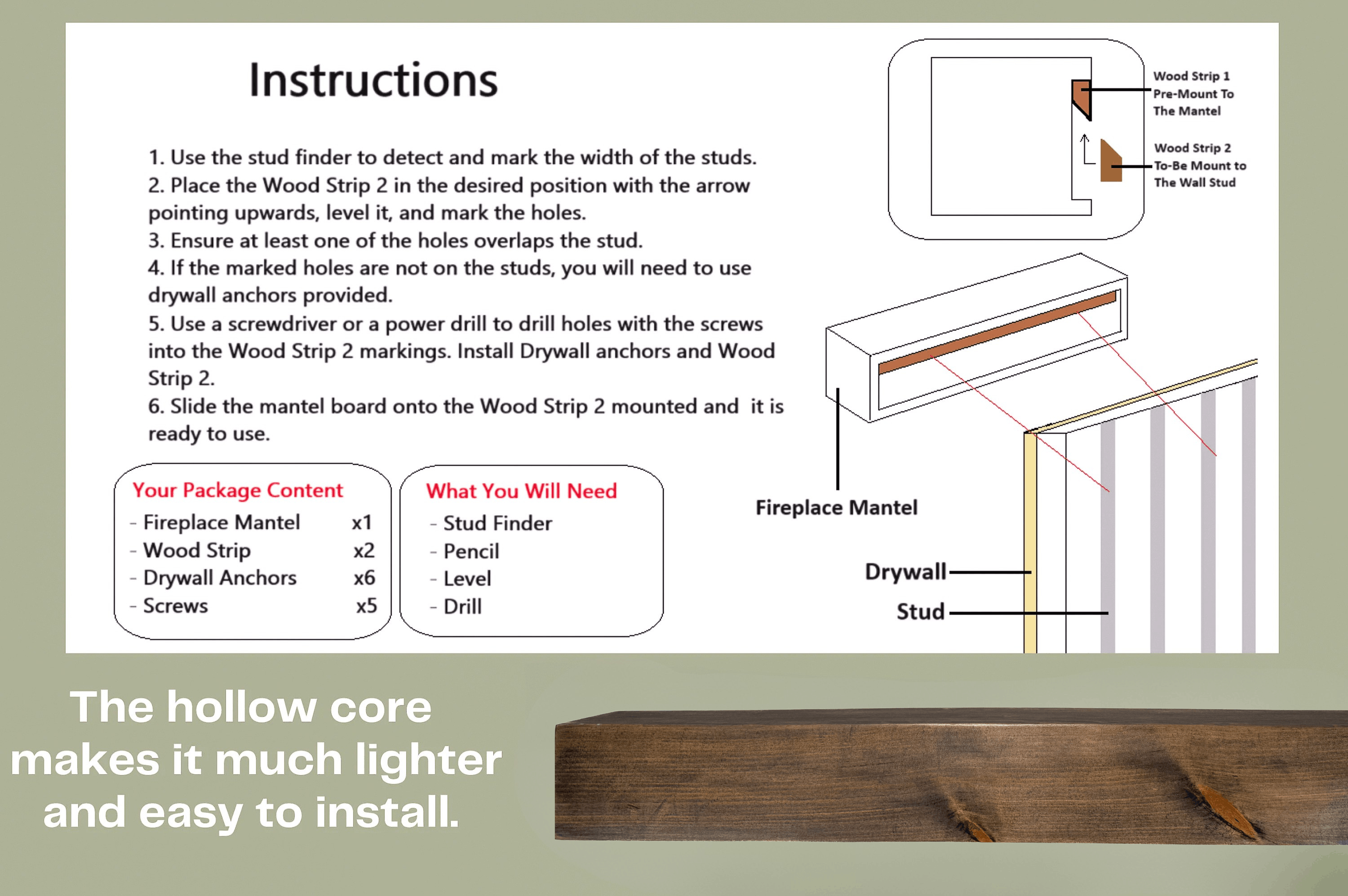 Contemporary Fireplace Mantels