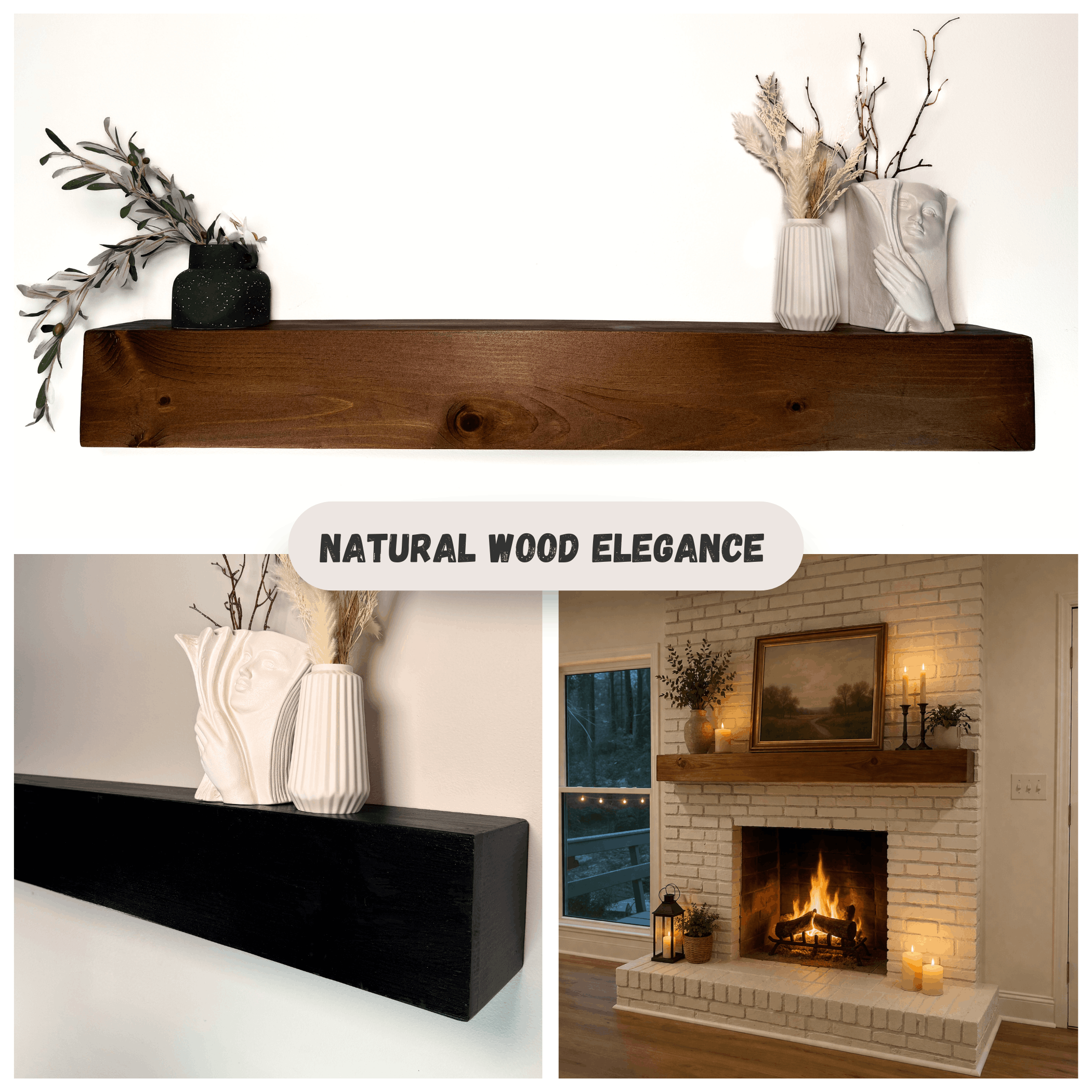 Contemporary Fireplace Mantels