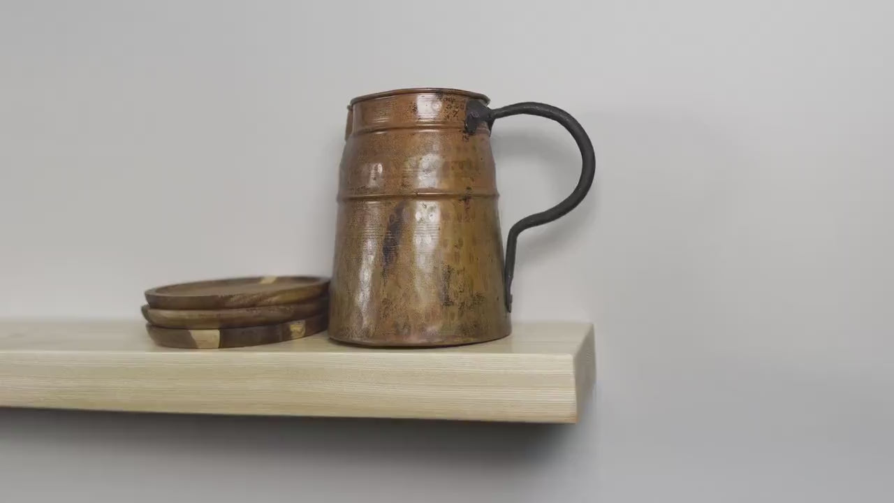 Ash Floating Shelves