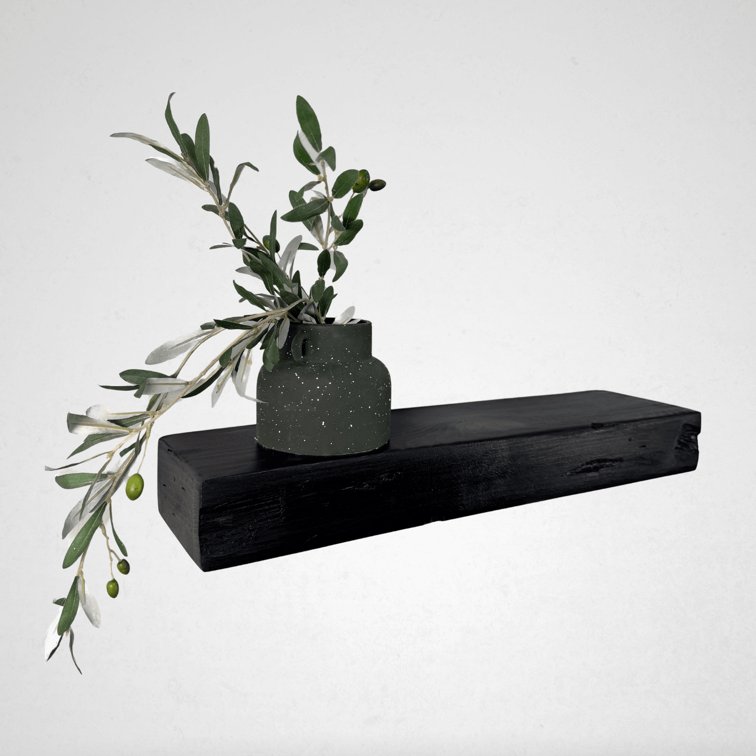 Distressed Pine Floating Shelves – 3” Thick