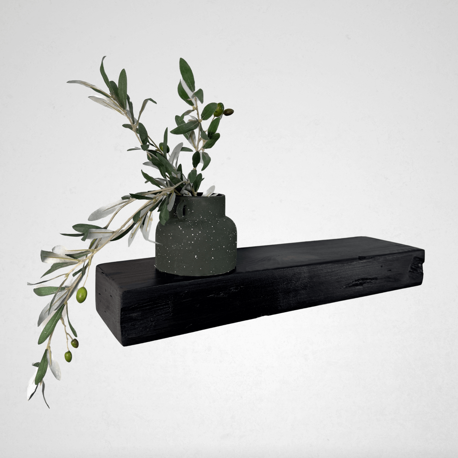 Distressed Pine Floating Shelves – 3” Thick