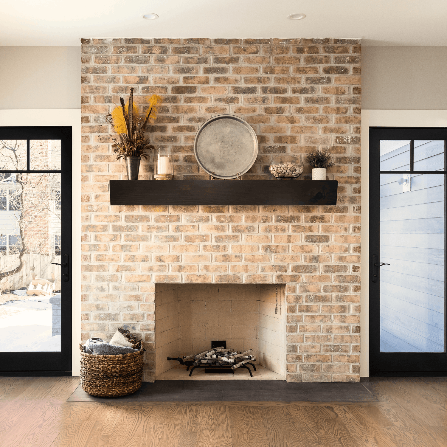 Contemporary Fireplace Mantels