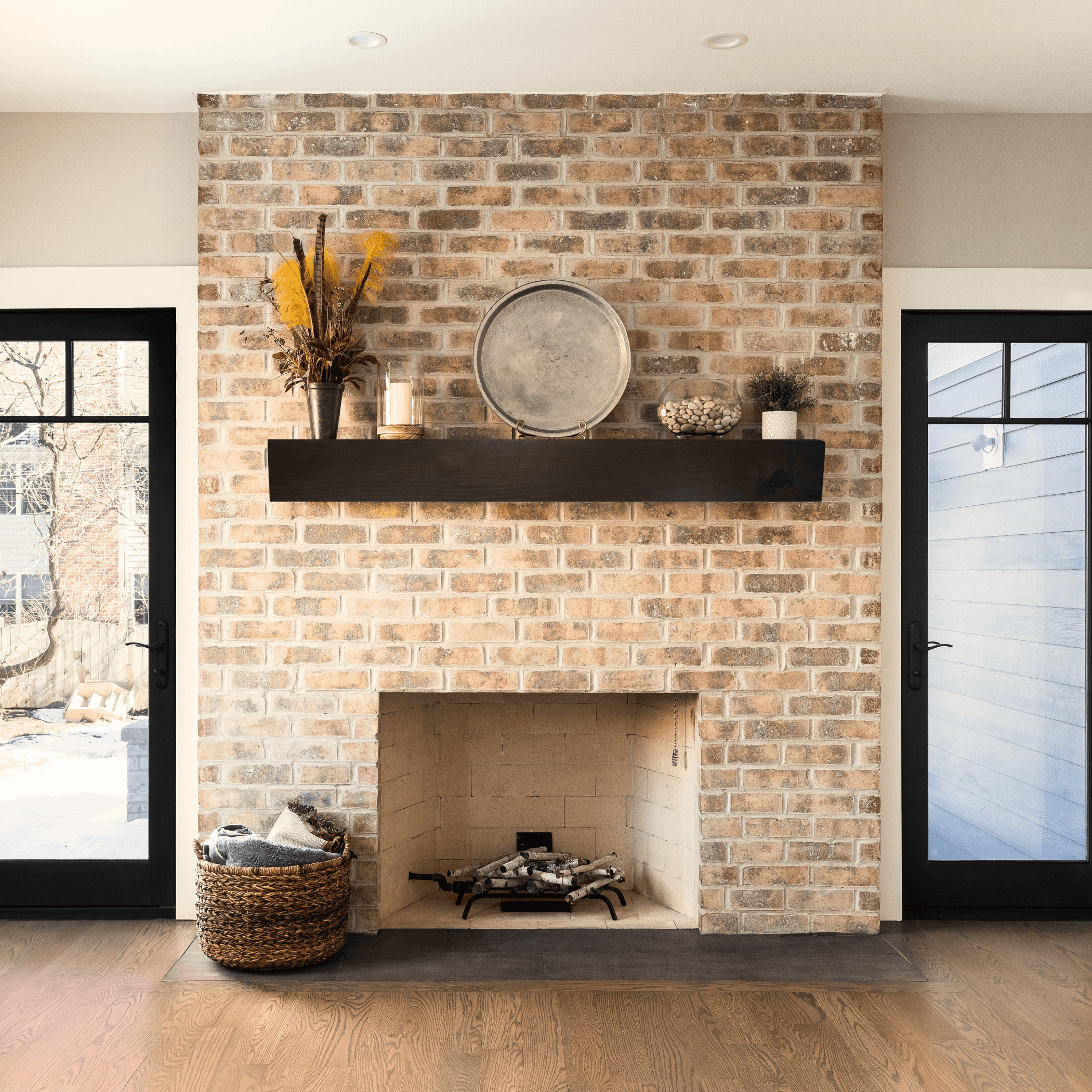 Contemporary Fireplace Mantels