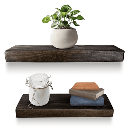 Pine Floating Shelves