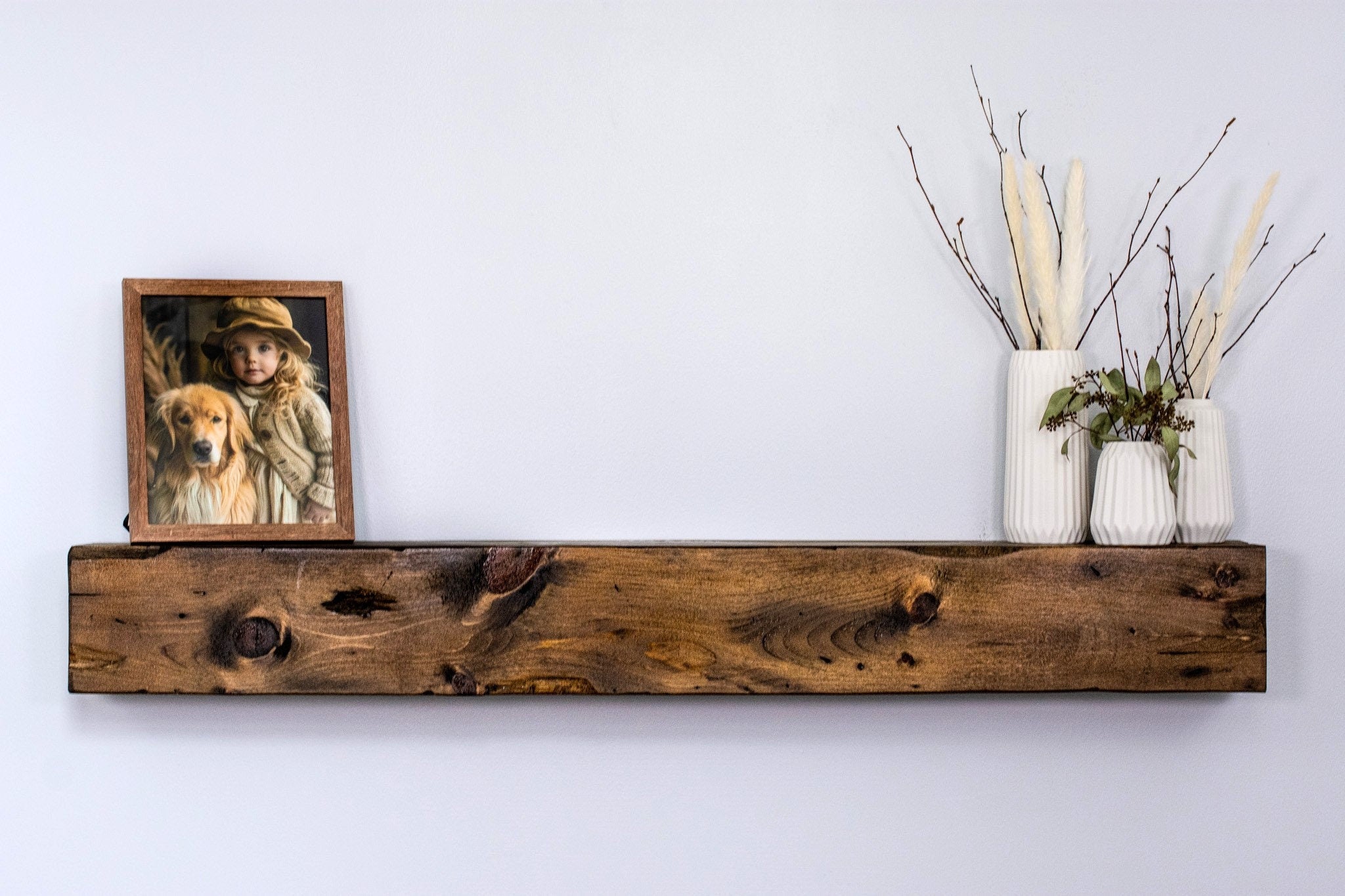 Distressed Mantel