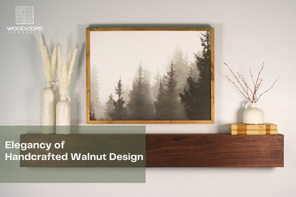 Black Walnut Mantel