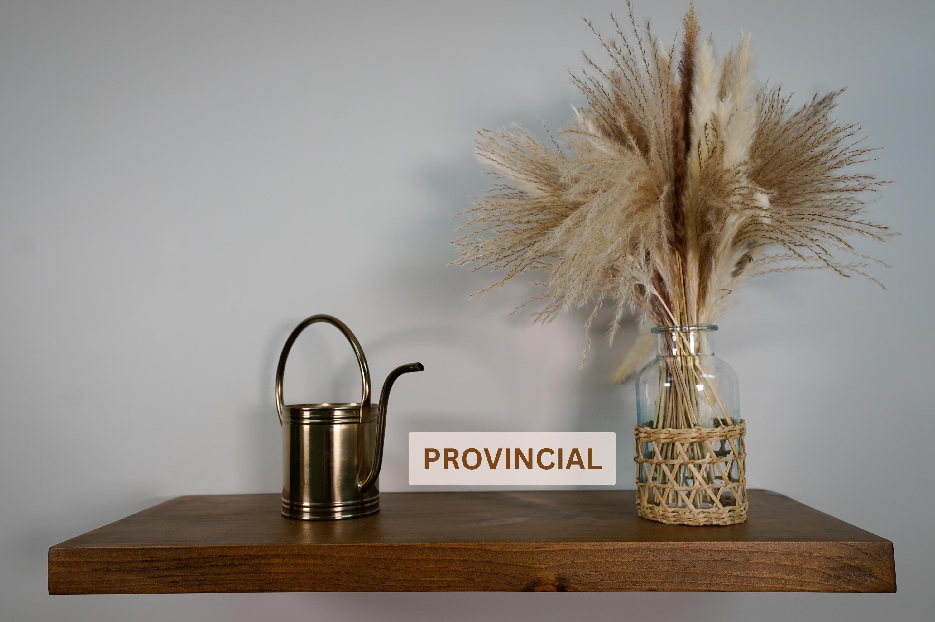 Pine Floating Shelves