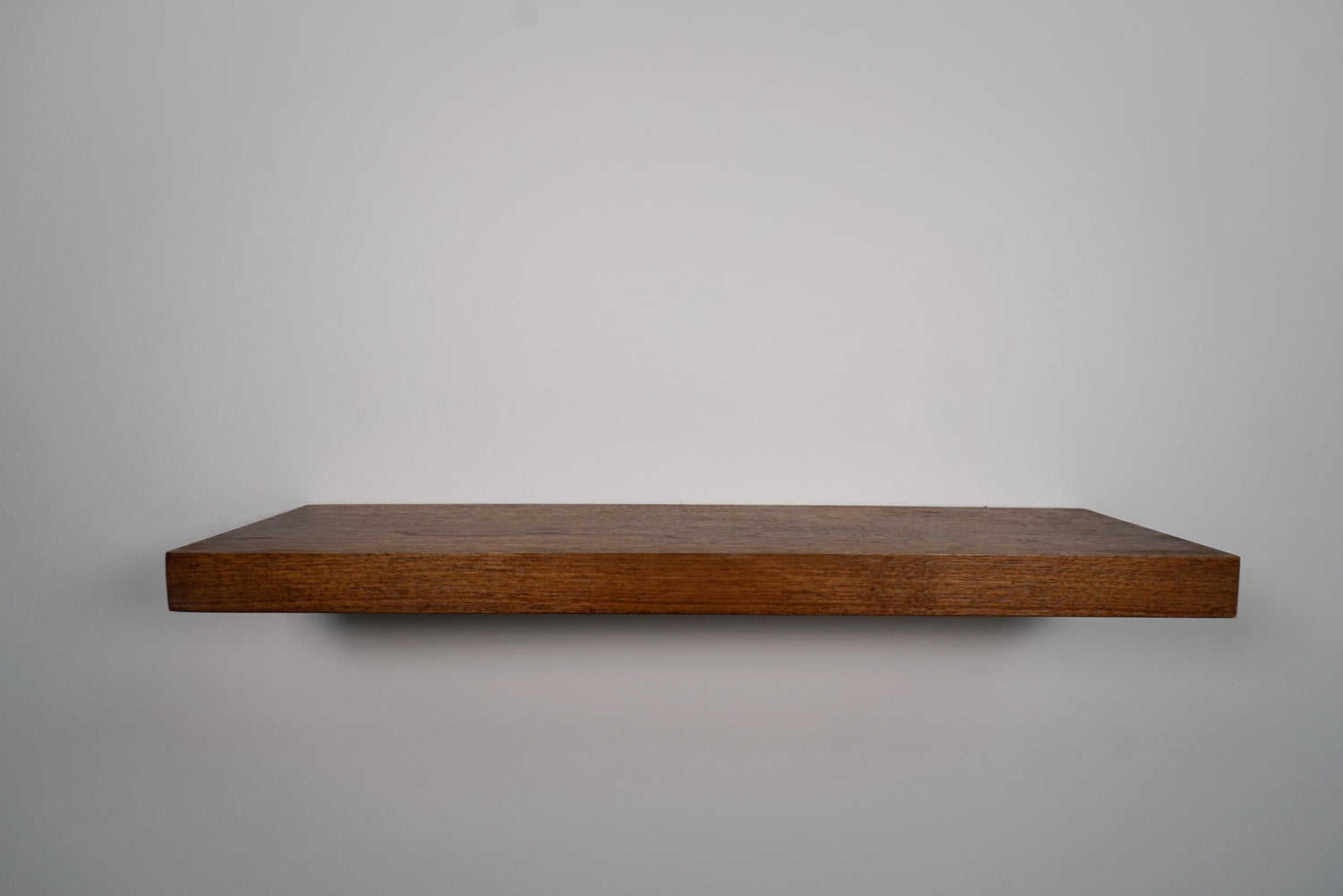 Walnut Floating Shelves