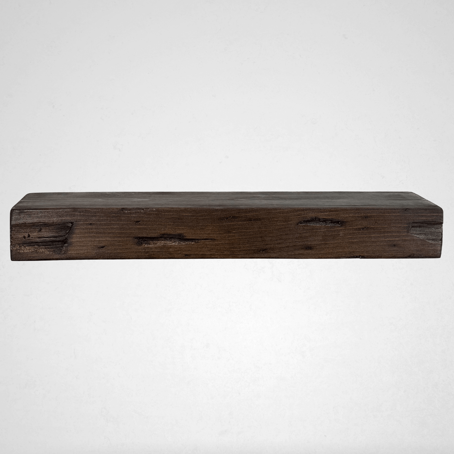 Distressed Pine Floating Shelves – 3” Thick