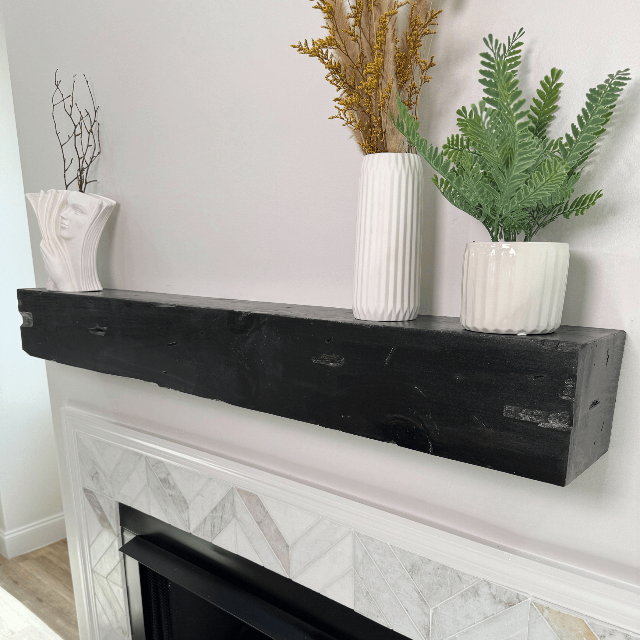 Distressed Mantel