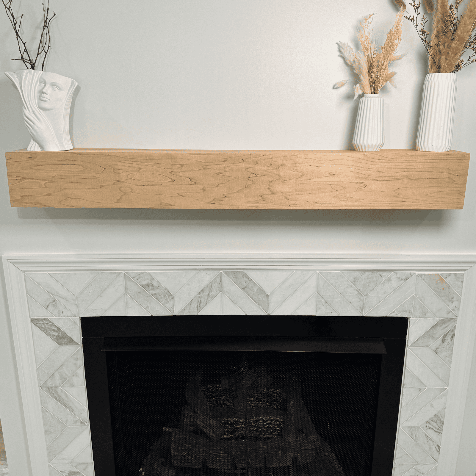 Maple Fireplace Mantel
