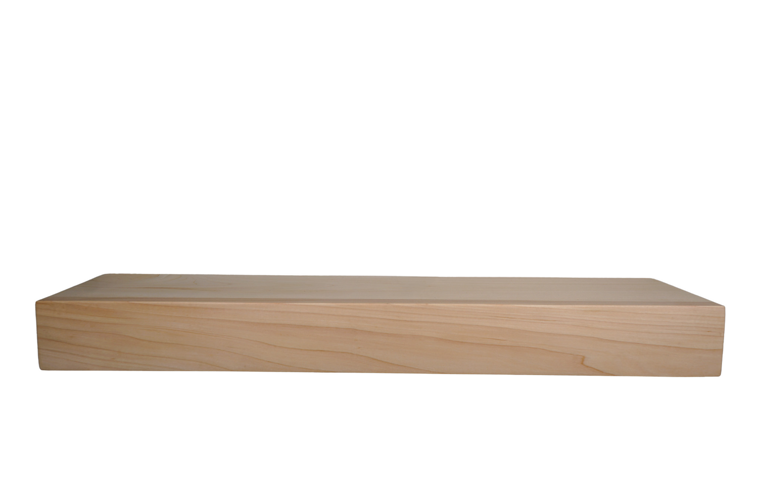 3&quot; Thick Maple Floating Shelf