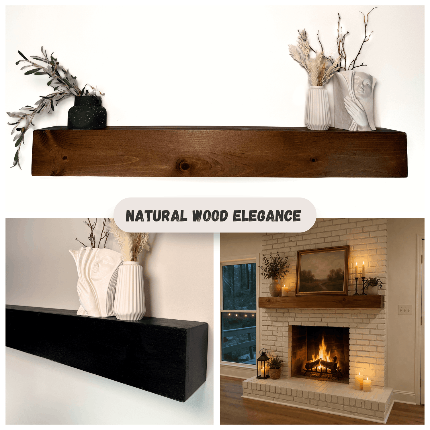 Contemporary Fireplace Mantels