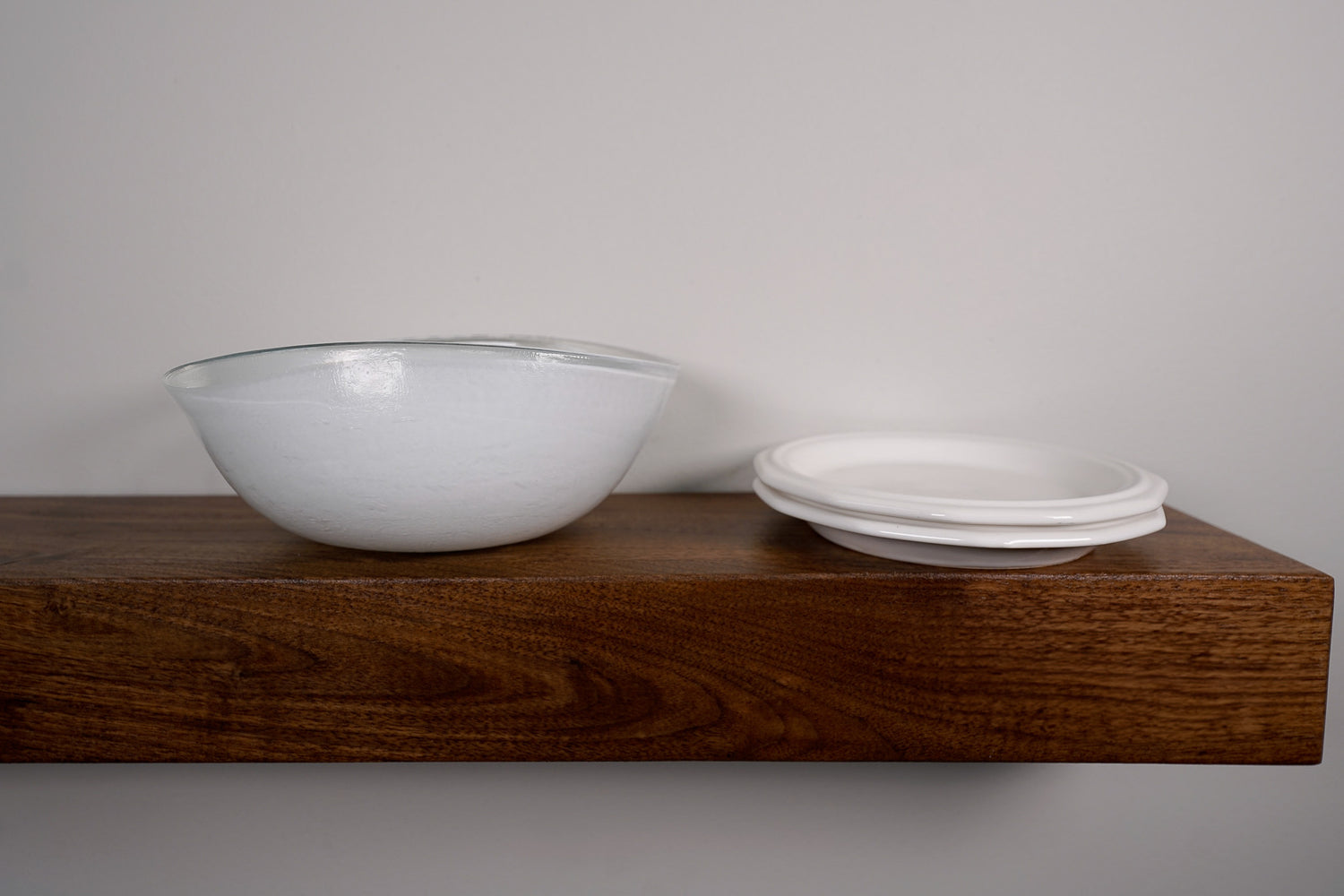 3&quot; Thick Walnut Floating Shelf