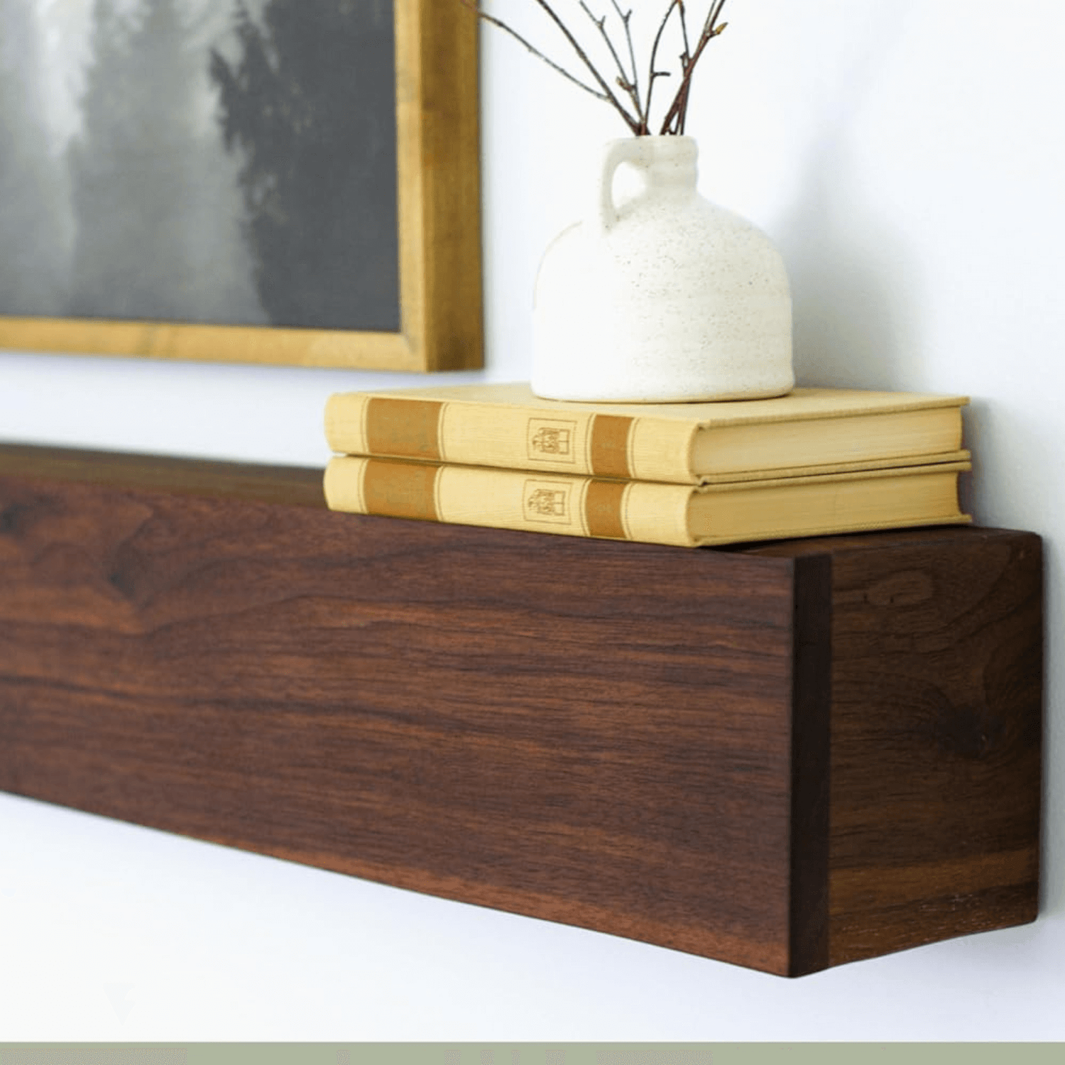 Black Walnut Mantel