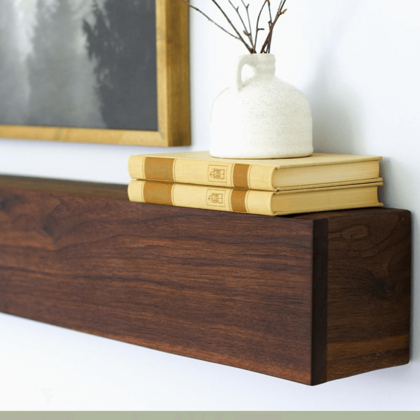 Black Walnut Mantel