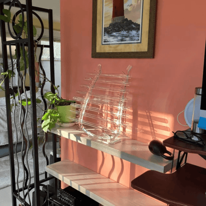 White Oak Floating Shelves